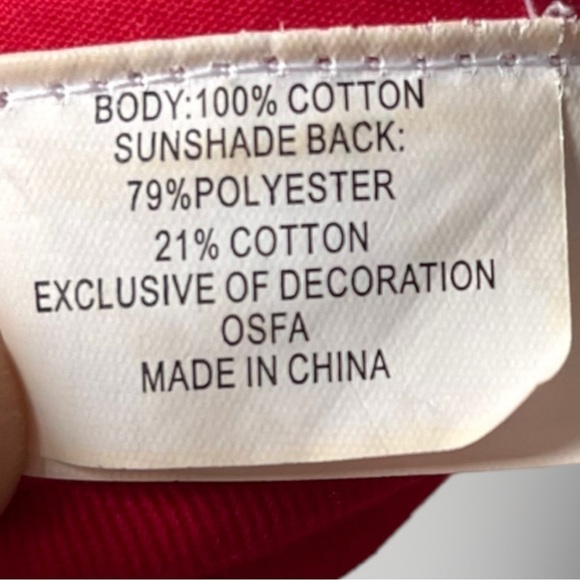 DISNEY Parks Mini Mouse Visor Black Red Polka Dot Bow Adjustable Back Adult Hat - Picture 8 of 10